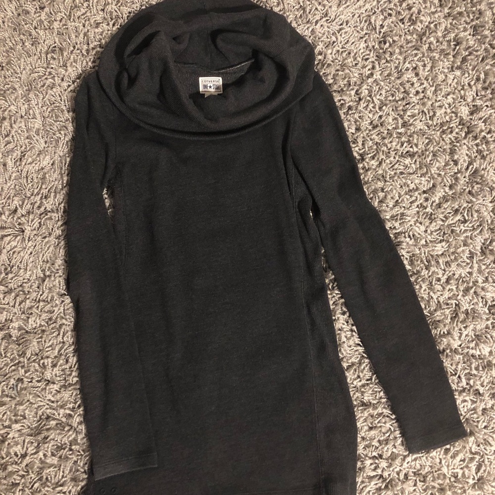 Women’s Converse Cowl Long Sleeve Shirt